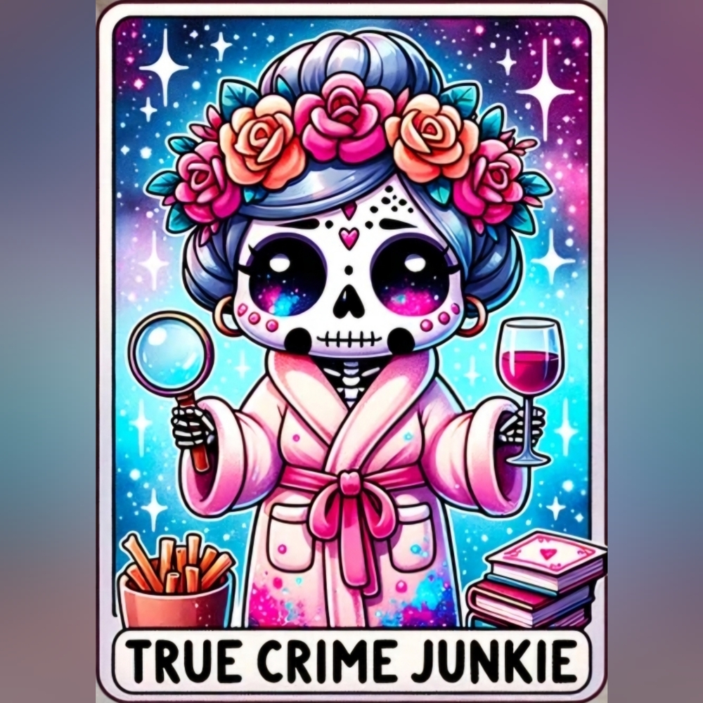 True Crime Junkie DIY 5D Full Round Drill Diamond Painting